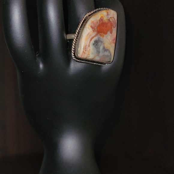 Unique Multicolor Stone Ring - Picture 4 of 4